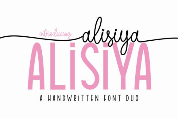 Alisiya: A Creative Font Pairing for Modern Branding