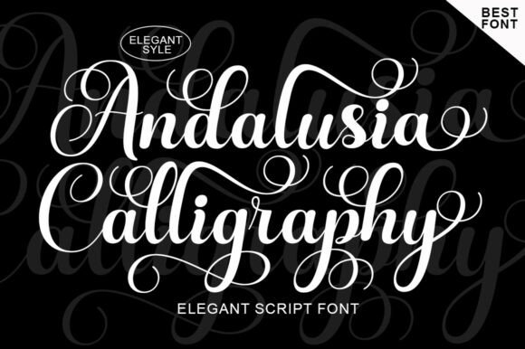 Andalusia Calligraphy: A Modern Script for Elegant Design