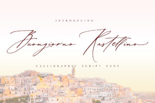 Buongiorno Rastellino: A Graceful Script for Modern Projects