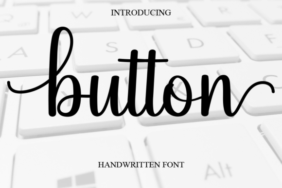 Button: A Handwritten Font for Authentic Connection
