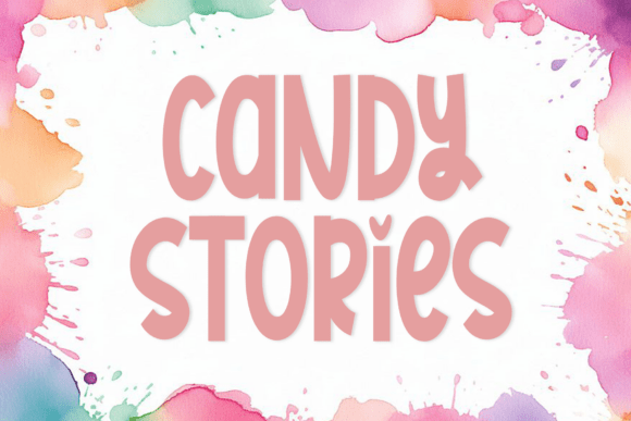 Candy Stories: A Script Font with Autumnal Soul