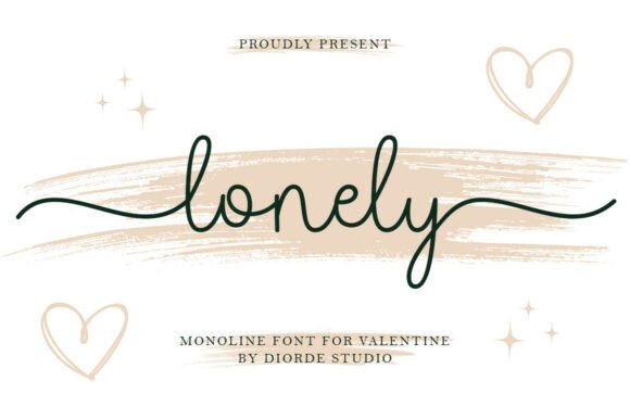 Capture the Beauty of Effortless Elegance with the Lonely Font