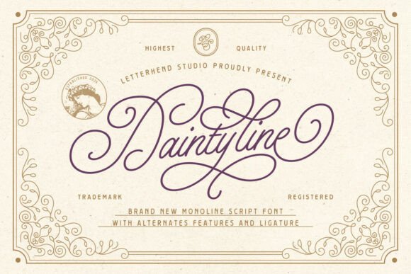 Daintyline: Crafting Elegance in Every Stroke
