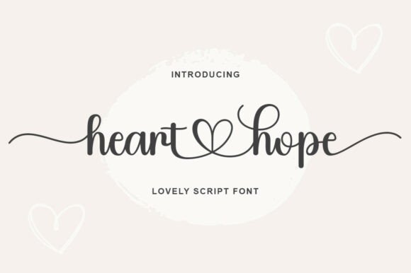 Heart Hope Font: A Touch of Script Elegance