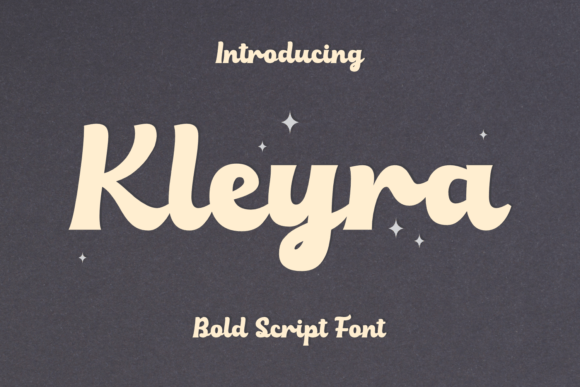 Kleyra: The Bold Script Font for Impactful Branding