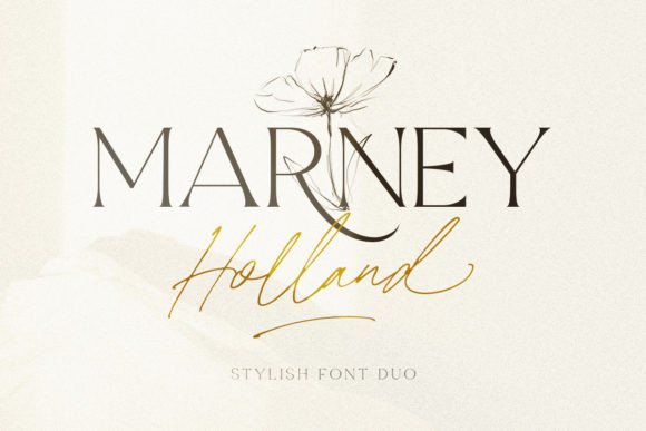 Marney Holland: A Font Duo for Timeless Branding