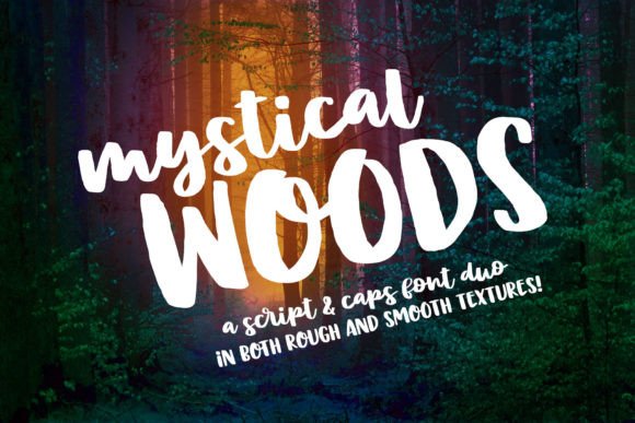 Mystical Woods: Where Hand-Drawn Charm Meets Modern Versatility