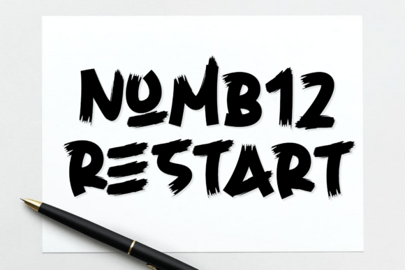 Numb12 Restart: Elevate Your Brand with Artisanal Script