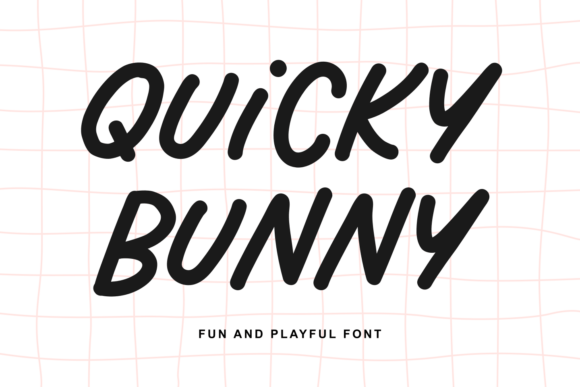 Quicky Bunny: The Playful Font Duo for Modern Creatives
