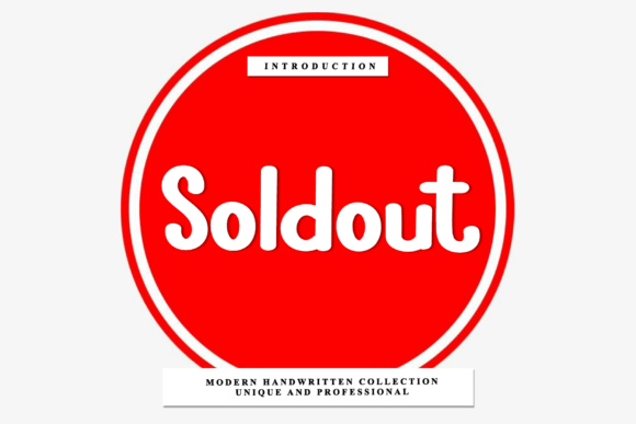Soldout: The Script Font That Adds Artisan Warmth to Any Project