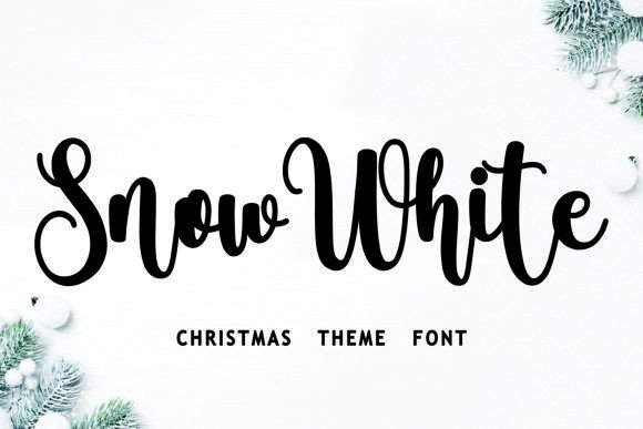 The Crafty Charm of the Snow White Font