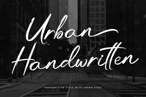 Urban Handwritten: Authentic Brush Energy for Bold Brands